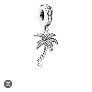 PANDORA Sparkling Palm Tree Charm